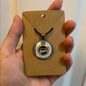 Koffie Hopjes Pendant Necklace